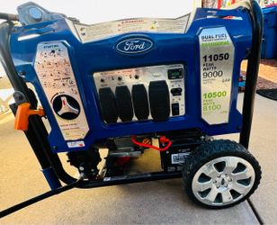Ford Dual Fuel Portable Generator