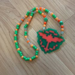 Tiesto Logo Kandi Necklace Small