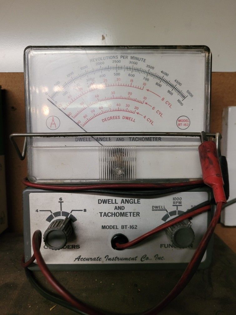 Dwell Angle And Tachometer 