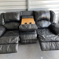 Leather Couch