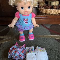 Baby Walking Alive Doll 