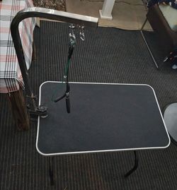 Small animal grooming table