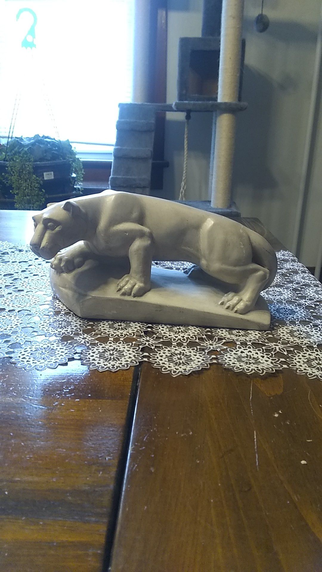 Vintage Penn State Nittany Lion sculpture. Any serious offer accepted