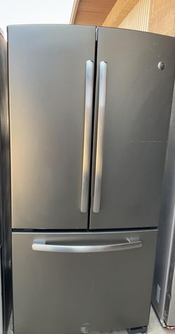 GE 3 Door Stainless Steel Refrigerator
