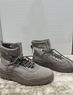 Real Suede Steve Madden Combat Boots 