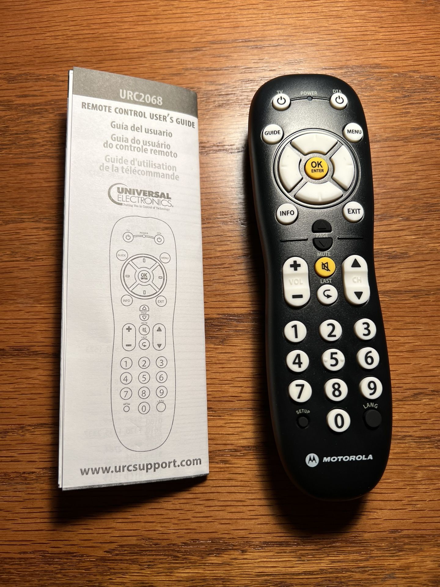 Motorola Digital Adapter Remote URC2068