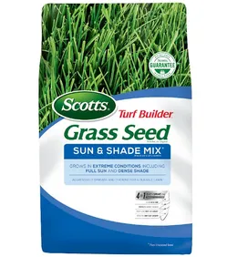 Scott sun and shade grass seed 5.6 lbs x2