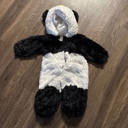 plush panda bear infant or toddler costume
