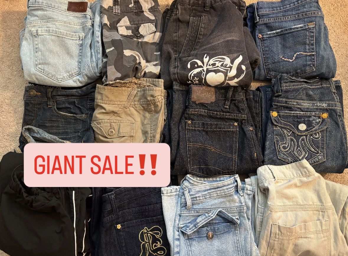 y2k vintage women’s pants