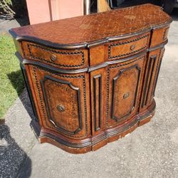 Victorian Antique Buffet Cabinet Credenza