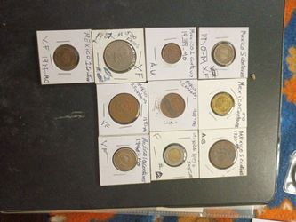 10-coins from Mexico.