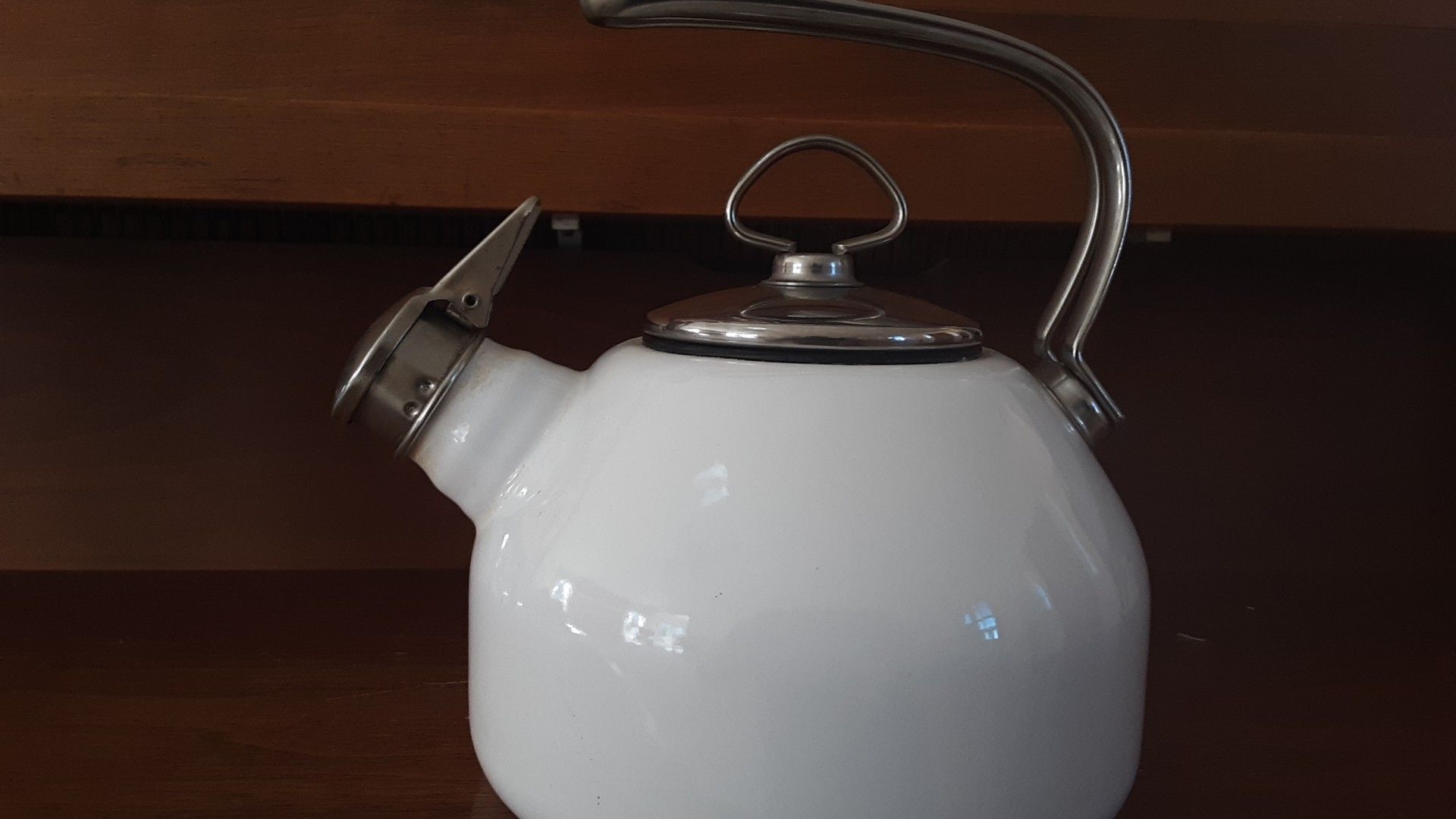 Vintage Chantal whistling teapot