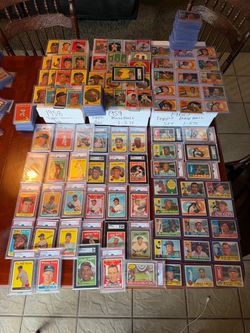 HUGE VINTAGE BASEBALL COLLECTION