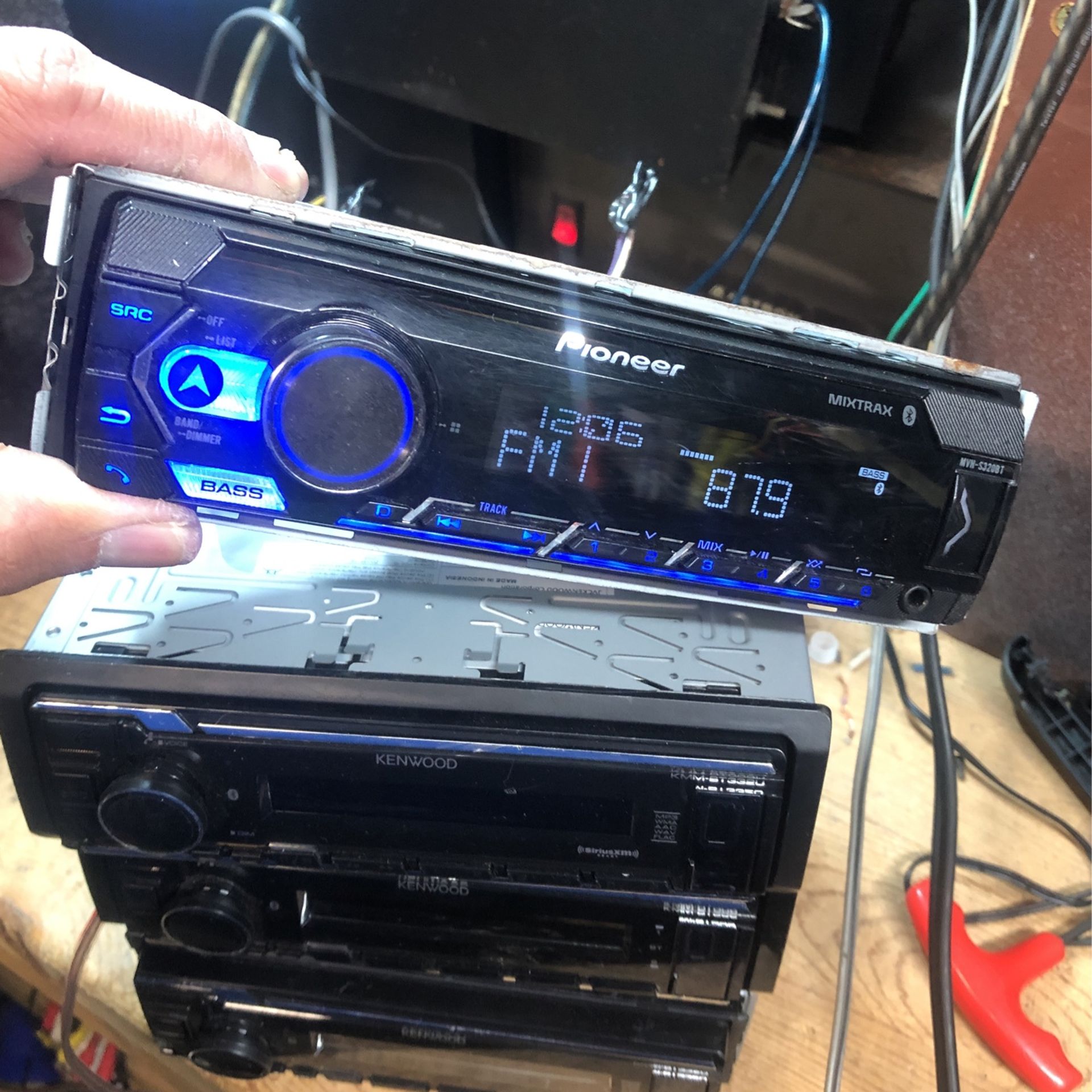 Pioneer Bluetooth Audio USB Auxiliary Car Stereo Head Unit