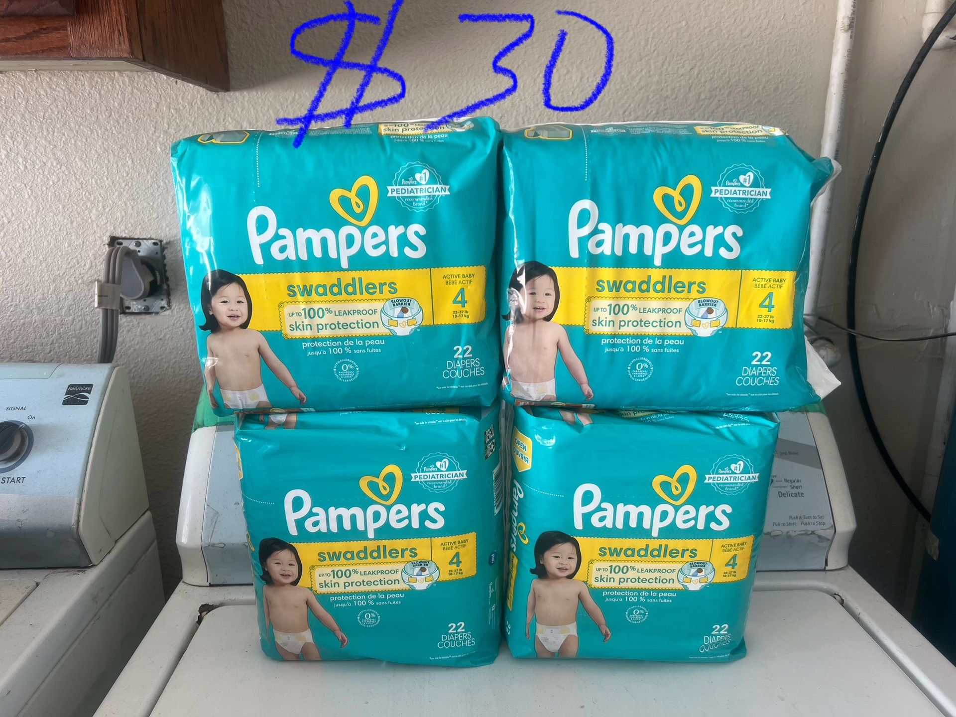 Pampers $30