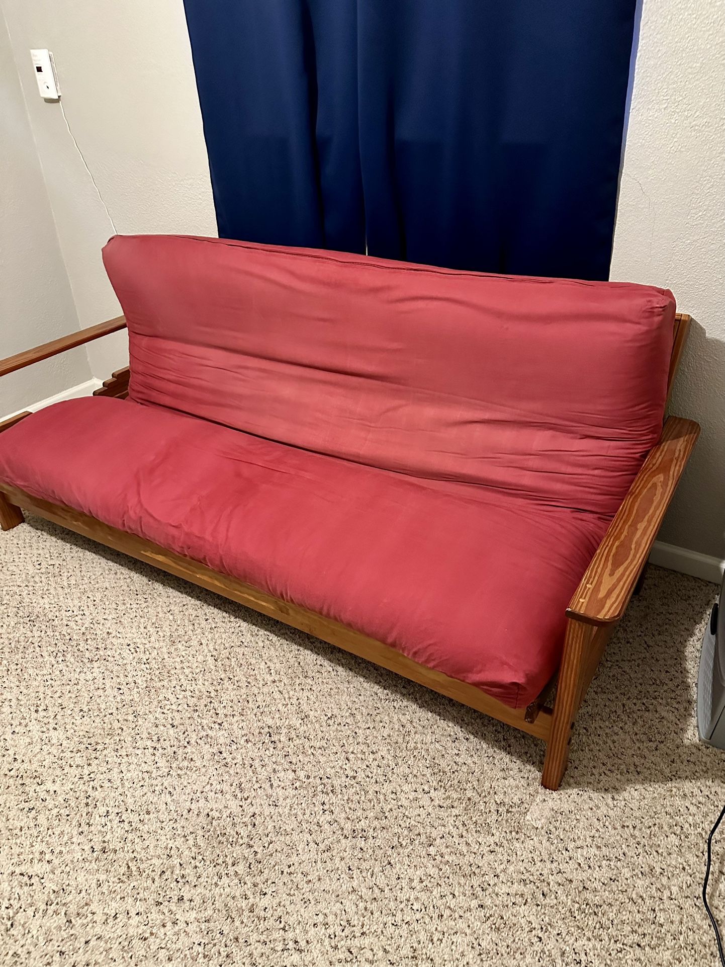 80 Wood Futon for Sale in San Antonio, TX OfferUp