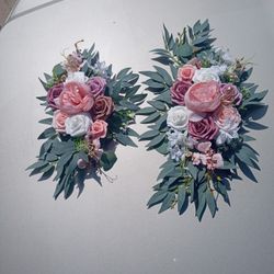 Faux Floral Bouquet Set (NEW)