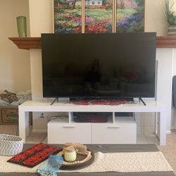 Tv Stand 73 C 14 Inch, With Colorful Lighting, Used For Few Months