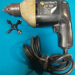 Vintage Black & Decker 3/8" Corded Electric Drill