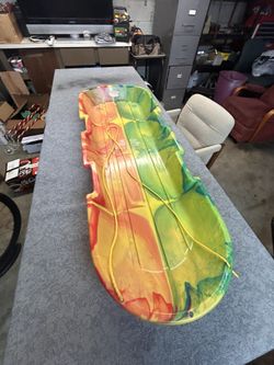 Multi Colored Kids Sled