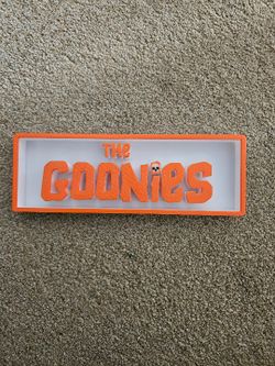The Goonies Business Collectors Retail Display Logo Sign