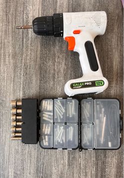 Galax Pro 12V Cordless Drill with Bit Set