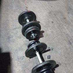 2 Adjustable Dumbbells With 30lb Each