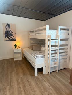 Bunk Beds TWIN OVER FULL Mattresses Included