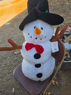 Light up snow man
