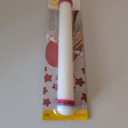 Wilton Fondant Rolling Pin, 1.22 x 9 in., Rings Included