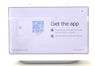 7” Google Nest Hub 2nd Gen Smart Speaker Display GUIK2 Chalk
