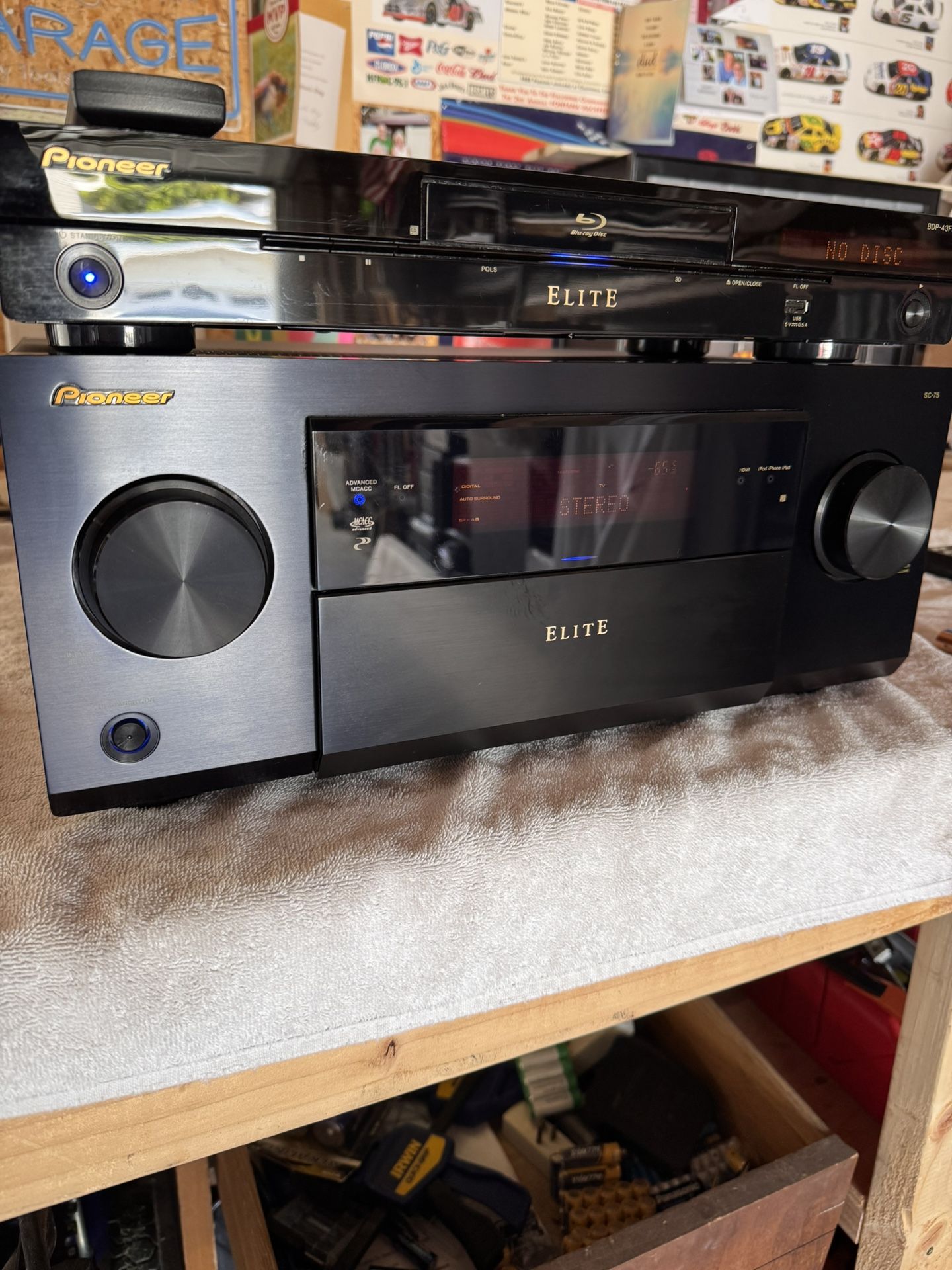 Pioneer Elite Sc-75 Ultra High Resolution AVR Receiver