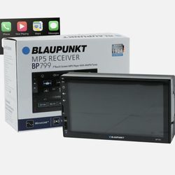 Blaupunkt BP799 7" Touchscreen MP5 Receiver w/Apple CarPlay AM/FM Tuner