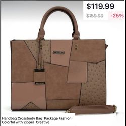 Beautiful Patch design handbag/Laptop Bags