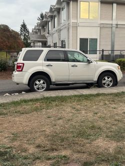 White Ford escape 2009 doesn’t run