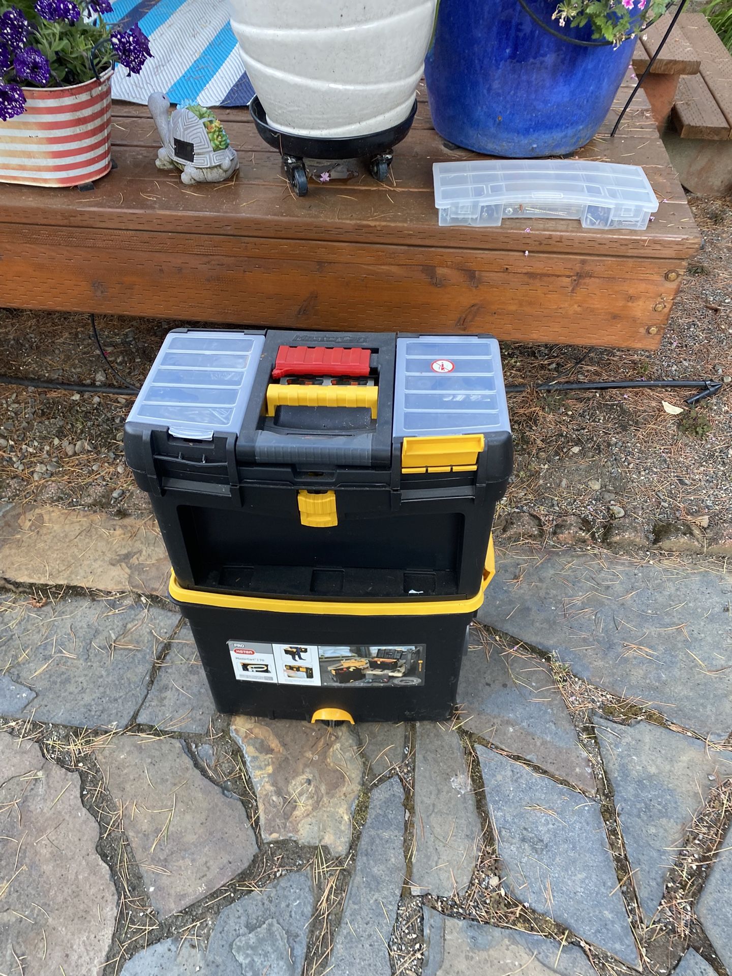 Rolling Tool Box With Wheels