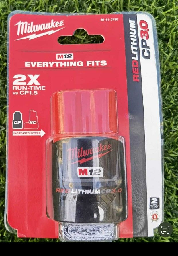 Milwaukee new 3CP battery nuevo
