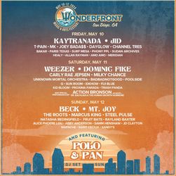 Wonderfront festival 10-12 May