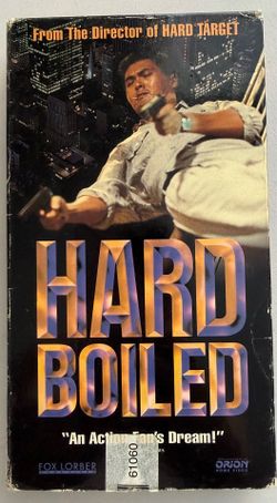 Hard Boiled VHS (1992) Rare John Woo / Chow Yun-Fat Action Movie