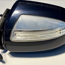 2008 2009 Mercedes-Benz ML350 Left Driver Side Mirror Tanzanit Blue A1(contact info removed)19