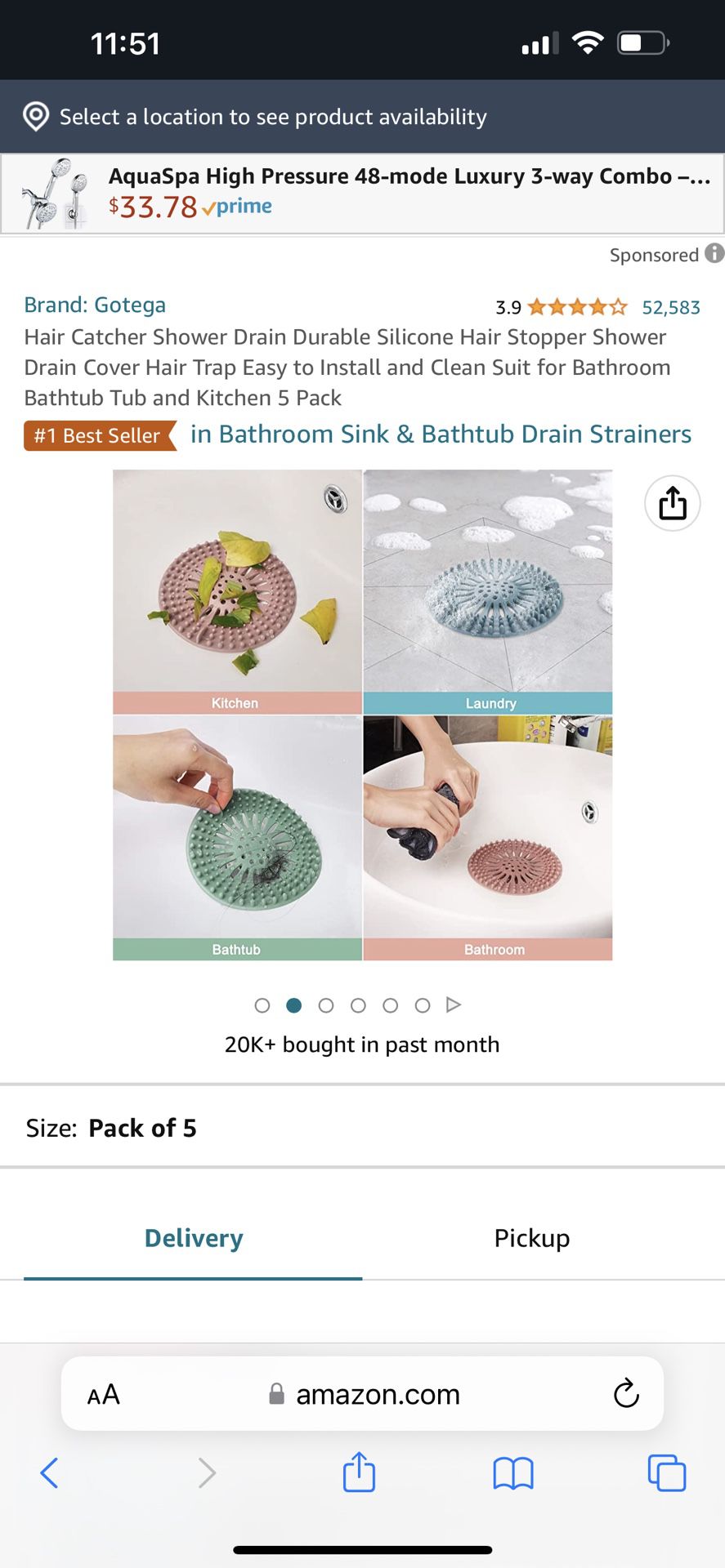 Bathroom Sink Or Kitchen Strainers Stoppers