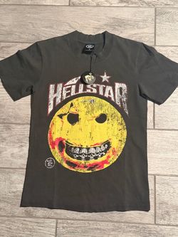 HELLSTAR smiley face shirt