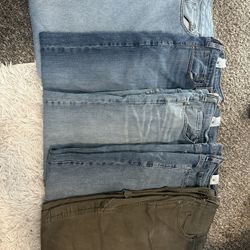 levi’s jeans & george jeans 