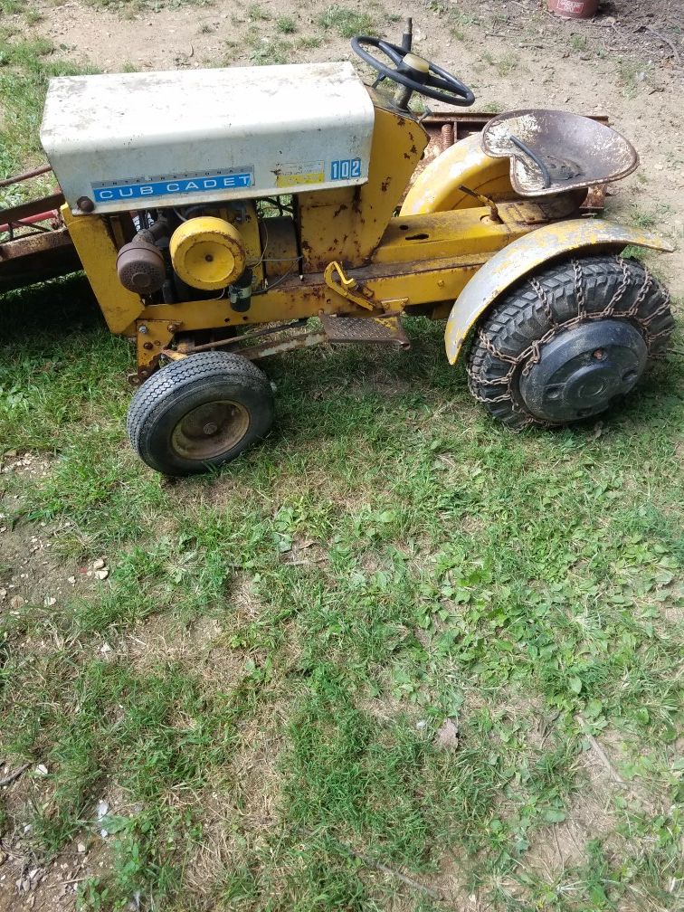 Late 60s Cub Cadet 102 Sold