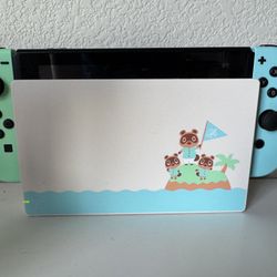 Nintendo Switch - Animal Crossing Edition w/Breath Of The Wild And Tears Of The Kingdom