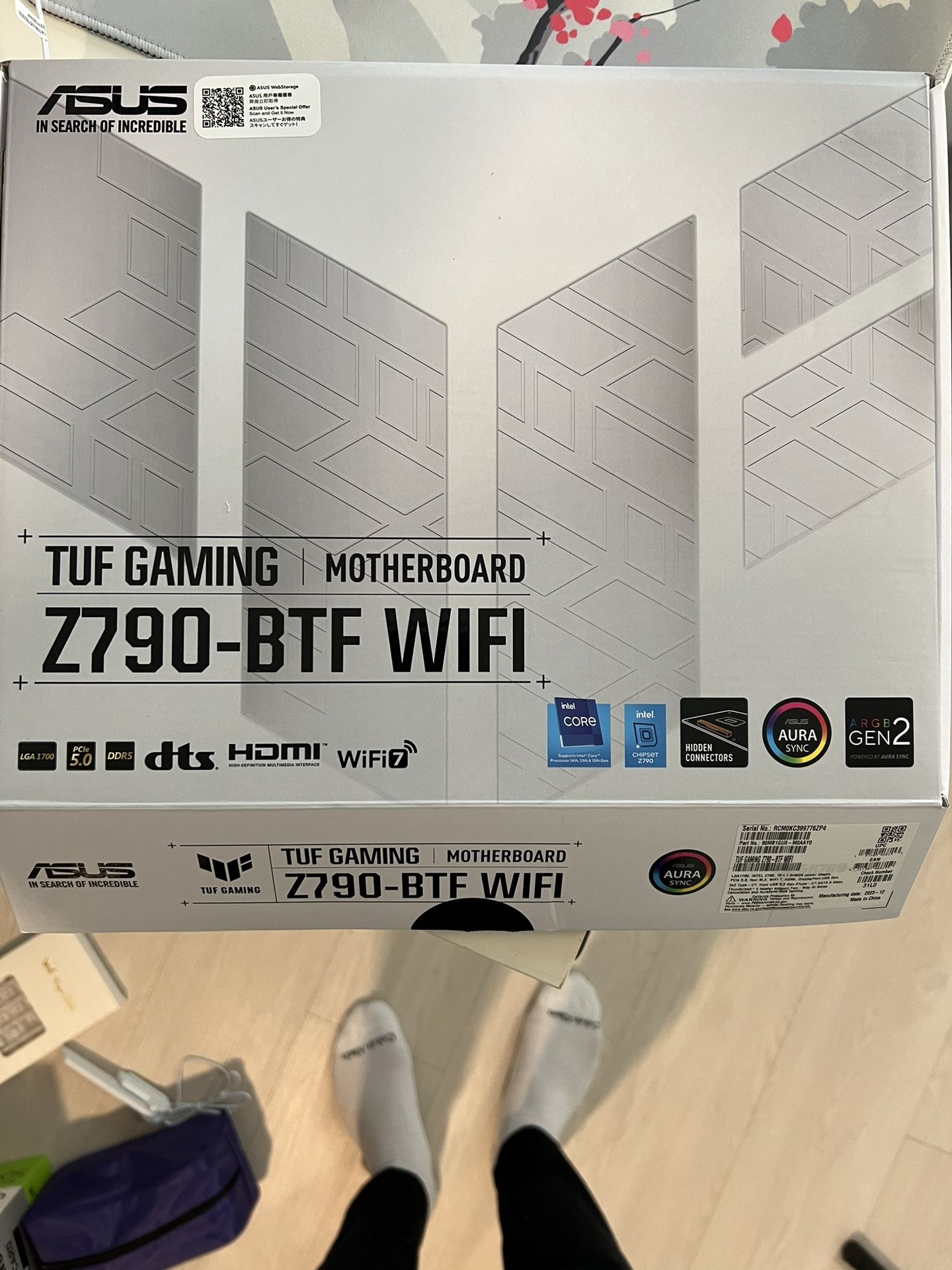 Intel i9 14900k cpu And Asus Z790 Motherboard