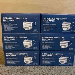 $5 Each Box(50pc): DISPOSABLE PROTECTIVE FACE MASK (Pick up🛒 In Bellevue) *Check out my Other Posts 🎁