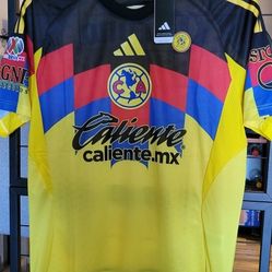 Adidas Mens 25/26 America Home Jersey Authentic Size Large y XL No Trade 