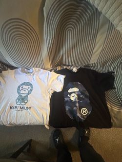 Two Bape shirts