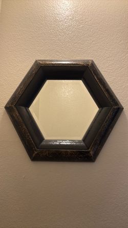 MOVING SALE 🚚 Hexagon Wall Mirror